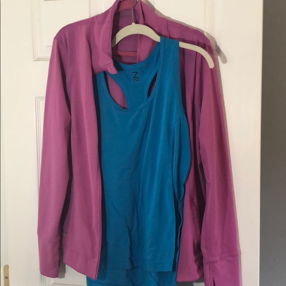 Zella tank and jacket